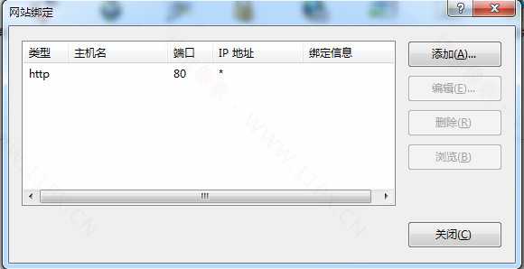 IIS多个协议 显示一个问号如何修复？