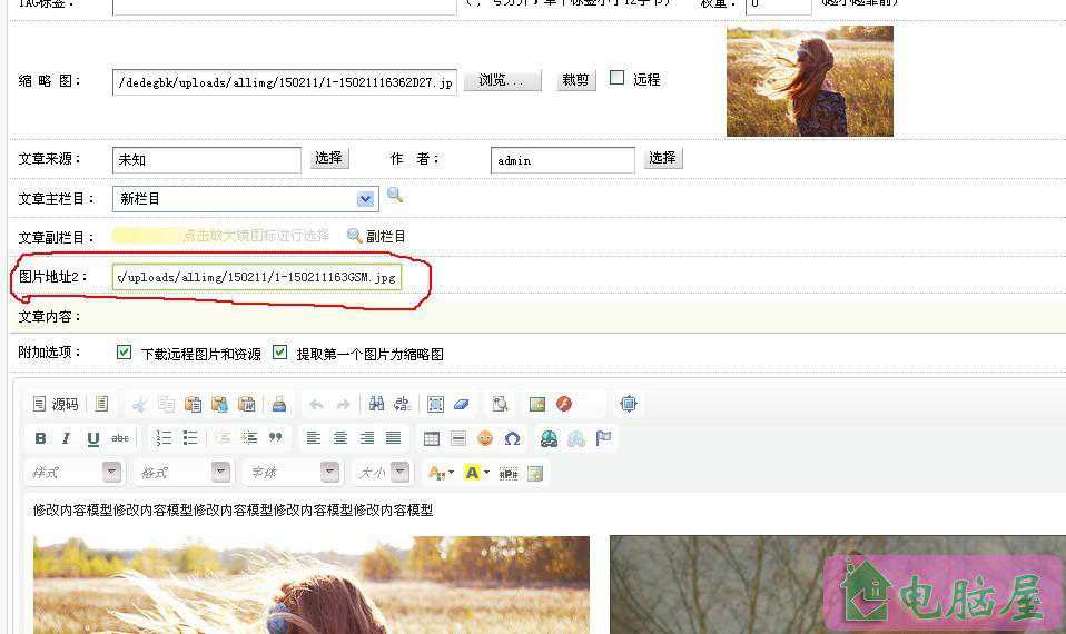 织梦编辑页面添加变量(织梦内容模型自定义字