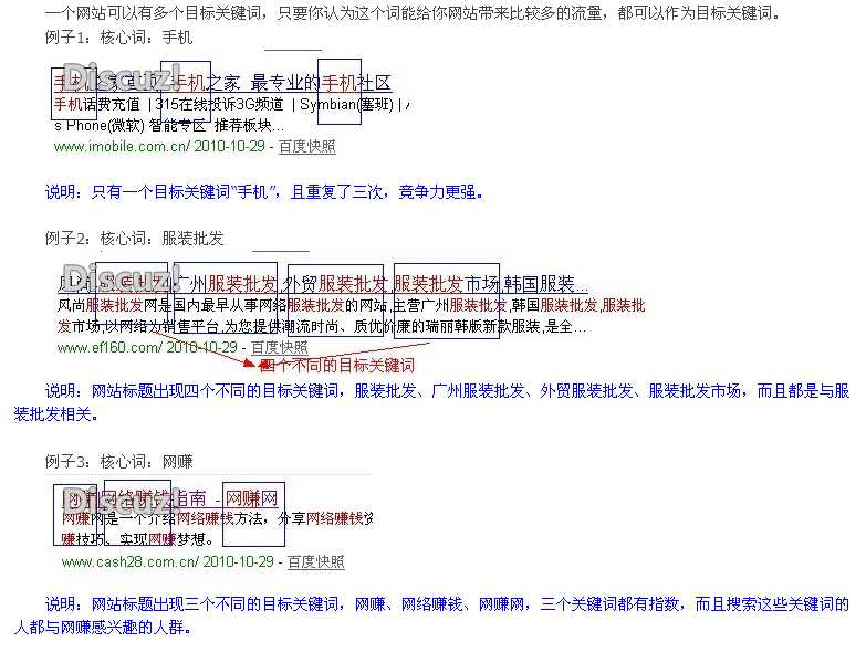 什么是目标关键词 （主关键词）