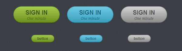 css button 圆角 实现教程